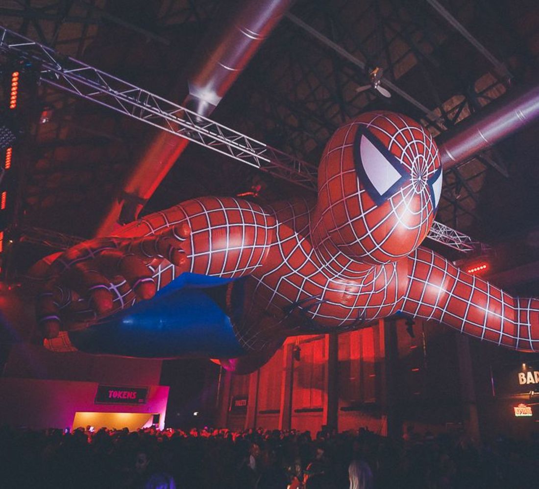 Spiderman inflatable