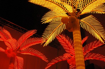 Lichtgevende palmboom (klein)