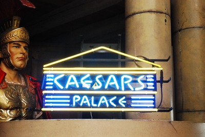 Ceasar's Palace neon signing