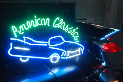 American classis neon sign
