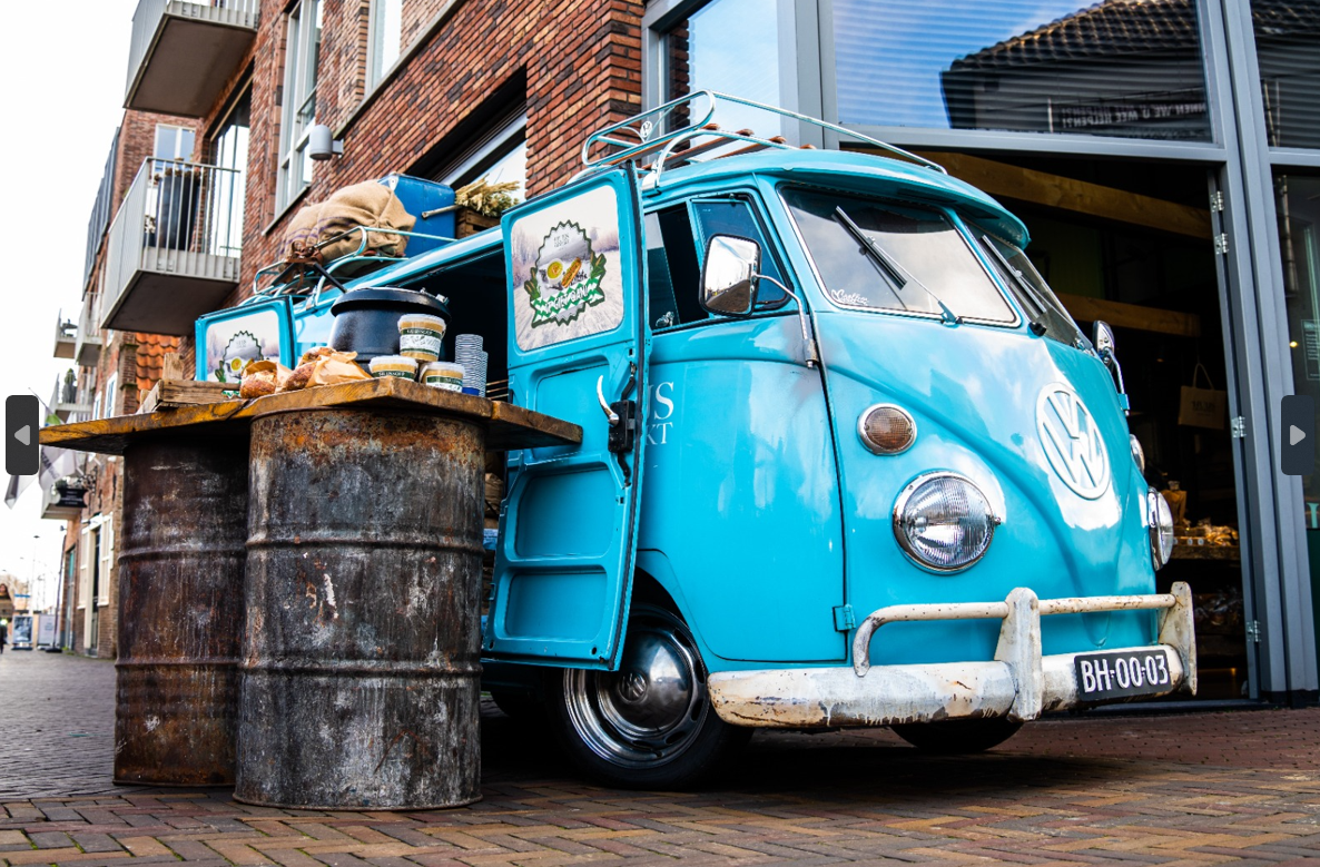 VW T1 busje Barndoor