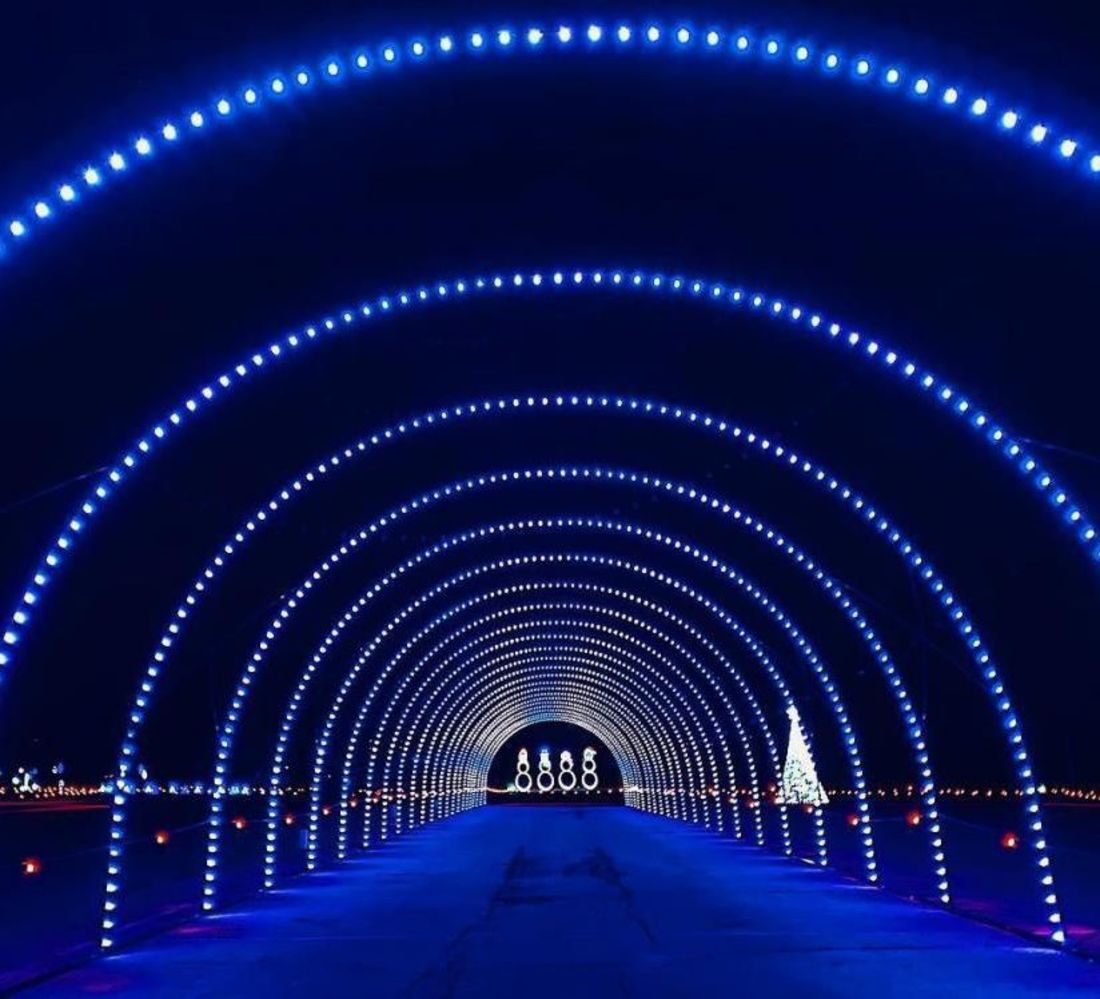 LED Licht Tunnel