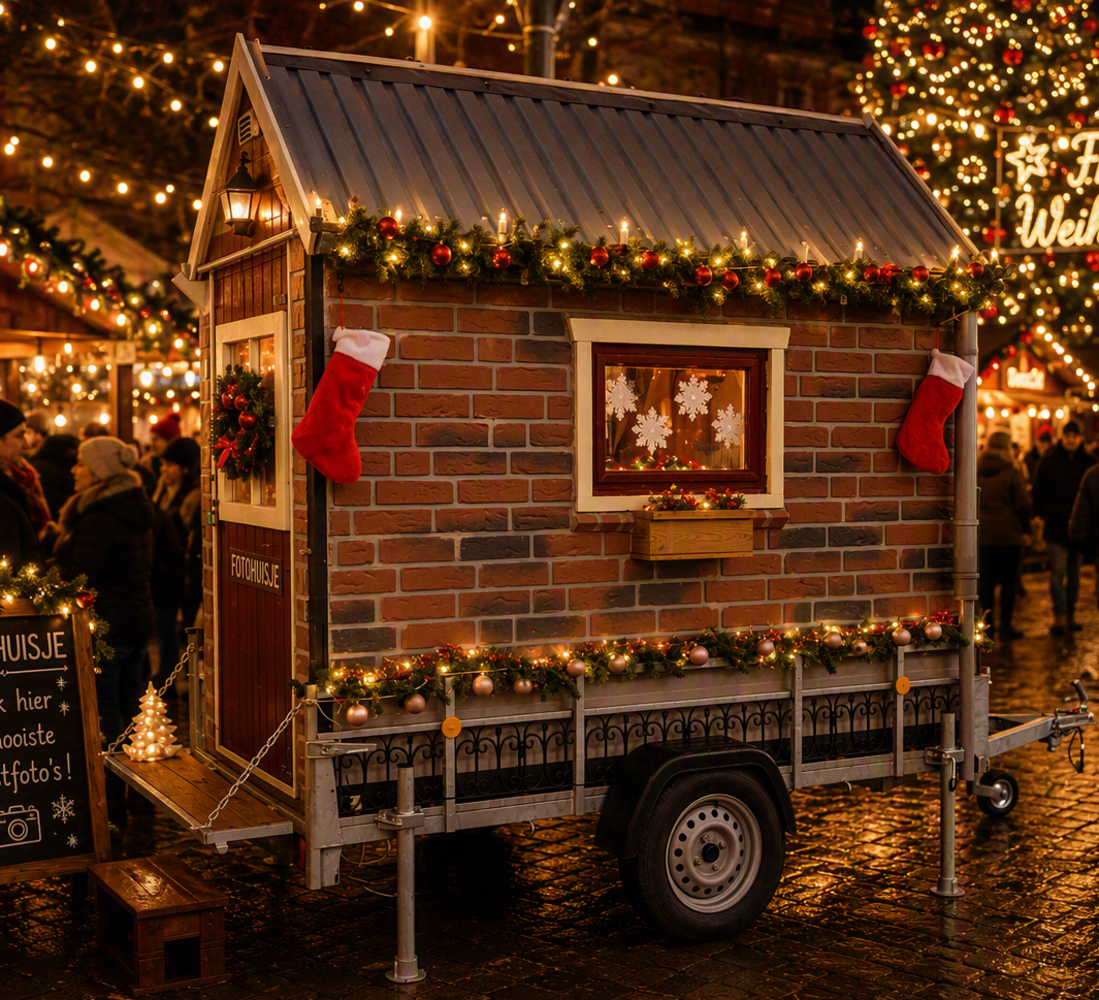 Kerst huisje / het FotoHuisje